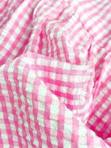 Soleia Váy đi biển hở lưng khoét chữ V in hình bướm - Hồng - Xem 7