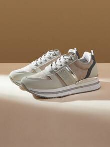 CUCCOO EASI Nuove Sneaker Casuali Leggere, Morbide E Antiscivolo Per Donne Autunno - Grigio - Visualizzare 6