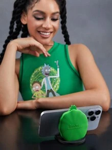Rick and Morty X SHEIN Cartoon Character Desktop Phone Holder