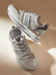 CUCCOO EASI Nuove Sneaker Casuali Leggere, Morbide E Antiscivolo Per Donne Autunno - Grigio - Visualizzare 9
