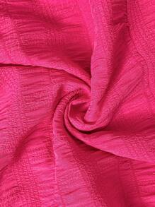 Breezaya Plus Size Women's Solid Color Sleeveless Dress With Waistband, Summer