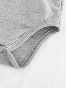 Cozy Pixies 2pcs Newborn Baby Boy Halloween Ghost Pattern Knit Soft Round Neck Romper & Footed Pants Fall Set