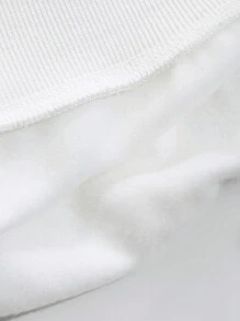 DAZY Women's Solid Color Crew Neck Short Hollow Out Bowknot Decor Sweatshirt,Fall Clothes