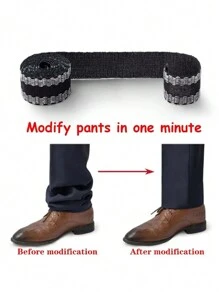 1 pièce Bandes de modification des bords du pantalon (1m/2m/3m/5m/10m), bande adhésive pour raccourcir le bas du pantalon, ruban auto-adhésif pour ourlet de pantalon pour pantalons, jeans et costumes, ruban à repasser lavable pour ourlet de vêtements, accessoires de couture DIY - transformez facilement votre pantalon pour en faire un cadeau de Noël
