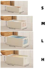 1 Stück faltbare Kleidungsaufbewahrungsbox, Stofforganizer für Kleiderschrank zum Sortieren von Kleidung & Jeans, Aufbewahrungsbox für Wohnzimmer-Spielsachen & verschiedene Artikel, Weihnachtsgeschenk