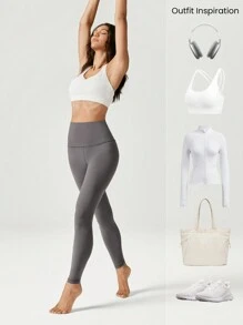 GLOWMODE 26" FeatherFit™ High Expectations Super High-Waist Pocket Leggings Fall Winter