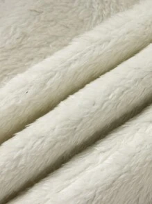 Manfinity Homme 男士保暖内衬抽绳腰长款休闲风衣，秋冬款 - 卡其色 - 查看 5