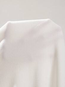 Chiquease 女士花卉印花短袖圆领短款修身 T 恤 - 彩色 - 查看 7