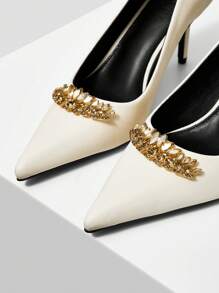 MOTF PREMIUM 2024 AUTUMN NEW CLASSIC POINTED TOE HIGH HEEL SHOES FOR PARTY
