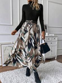 Chiquease Váy nữ in họa tiết toàn thân - Nhiều màu - Xem 1