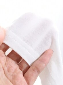 DAZY 2 件套休闲圆领 T 恤和格子裤睡衣套装