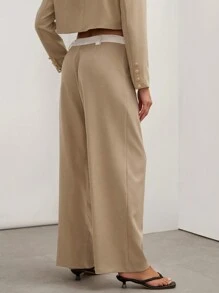 COSMINA Women Color Block Casual Pants - Multicolor - View 2