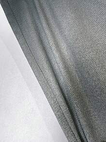 SHEIN Teen Girls Ombre Retro Loose Fit Bleached Denim Effect Sweatpants, Can Be Paired With Shoulder Bag, Backpack, Crossbody Bag, Baseball Cap, Bucket Hat, Beret, Ankle Boots, Oxfords, Sunglasses, Headphones - Multicolor - View 8