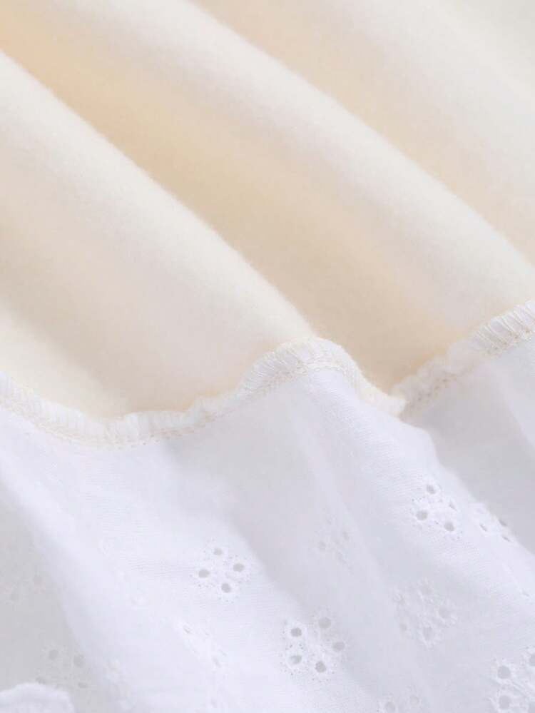 2pcs Tween Girls ' Knit Crew Neck Outfit, Size Large Fall,Winter