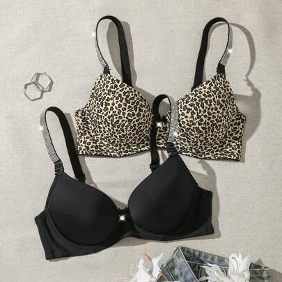 2 pezzi/Set Di Reggiseni Con Ferretto Da Donna