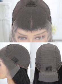 Transparent Lace Front Body Wave 13*4 Lace Front Wig Natural Black Cheap Hair Replacement Wig Daily Use For Women - SNatural - View 7