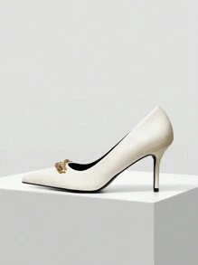 MOTF PREMIUM 2024 AUTUMN NEW CLASSIC POINTED TOE HIGH HEEL SHOES FOR PARTY