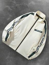 Manfinity EMRG Chaqueta casual de manga larga con estampado de letras para hombres, chaqueta ligera de color block para salir en primavera y otoño, regalo para amigos, esposo, novio, para el otoño