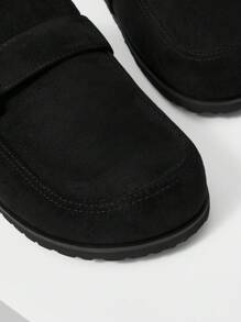 MOTF PREMIUM WOMEN'S COMFORTABLE CASUAL ROUND TOE WHITE FLAT SHOES, FOR NEW YEAR HOLIDAY, SPRING SHOES SPRING BREAK EASTER FOR CHRISTMAS - Black - View 5