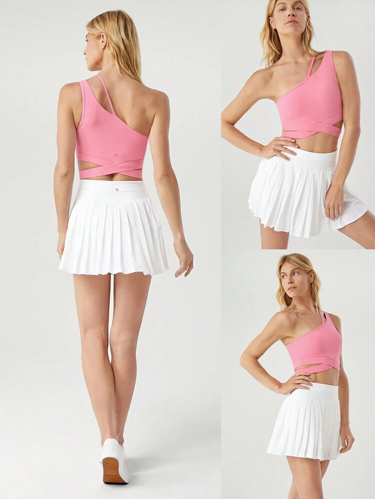 FeatherFit™ Flex Appeal One Shoulder Sports Bra