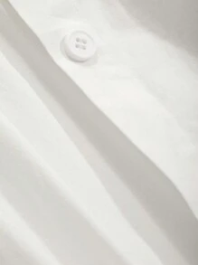 Dazy-Less Women's Spring & Summer Casual Commuting 2 In 1 Long Sleeve Shirt Business Casual Woman Work Clothes