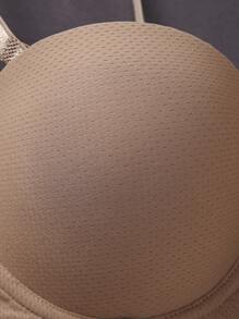 SHEIN 3 件套浪漫性感无缝无肩带抹胸，带可调节肩带，夏季