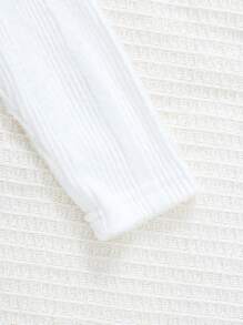 SHEIN 3 件套年轻男孩休闲长袖白色上衣 + 黑色蓬松连帽背心 + 裤子套装，秋冬 - 黑色 - 查看 5