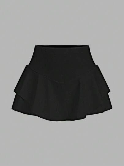 Comfortcana Two-Piece Set Women's Casual Solid Color Shorts, Summer