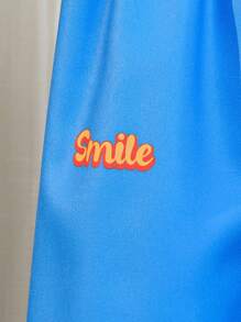 SHEIN Bộ áo khoác và quần họa tiết mới lạ màu sắc tương phản bé trai, trang phục thể thao mát mẻ thường ngày ngoài trời cho mùa xuân và mùa thu - Nhiều màu - Xem 11