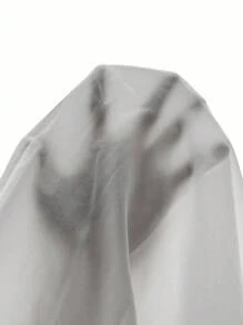 Breezaya 女性時尚優雅純色前鈕洋裝 - 白色 - 查看 6