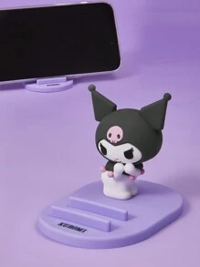 HELLO KITTY AND FRIENDS | SHEIN 角色手机支架，可爱的办公桌装饰 - 紫色 - 查看 2