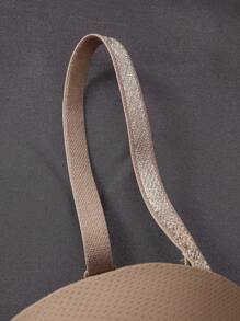 SHEIN 3 件套浪漫性感无缝无肩带抹胸，带可调节肩带，夏季