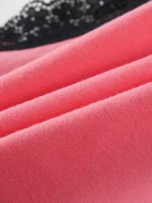 7pcs Women's Lace Patchwork Briefs, Fall/Winter - Multicolor - View 4