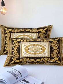 3 pièces Set de housse de couette imprimé numérique en polyester