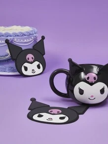 HELLO KITTY AND FRIENDS | SHEIN 1 件卡通  图案杯垫 - 彩色 - 查看 2