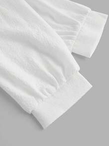 SHEIN Essnce Bộ 3 món quần áo thể thao nhẹ thường ngày cho nữ mùa thu năm 2024, du lịch ngoài trời, đạp xe, áo ba lỗ, quần bó và áo sơ mi - Đen và trắng - Xem 6