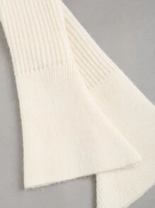 SHEIN Unity Elegant Ladies Sweater Two Pieces Set - Apricot - View 5