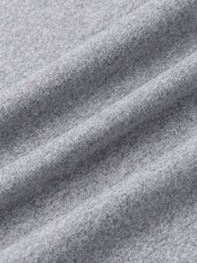 INAWLY Light Gray Leopard Spotted Star Print Long Sleeve T-Shirt - Light Grey - View 3