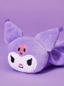 HELLO KITTY AND FRIENDS | SHEIN 2pcs/Set 3D  Hair Scrunchies, Suitable For Daily Wear, Hair Ties, Ponytail Holders, Hair Elastics - Purple - View 8