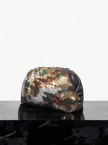 SHEIN SXY 女士晚宴包、手拿包、时尚、奢华、个性化、简约、多功能、亮片、迷彩图案、适合鸡尾酒会、派对、舞会、俱乐部、约会、生日、晚会、约会之夜、优雅的女士手拿包 - 彩色 - 查看 3