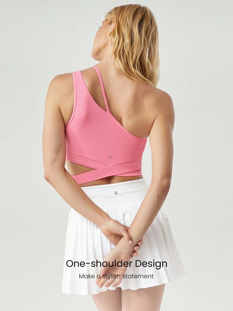 FeatherFit™ Flex Appeal One Shoulder Sports Bra