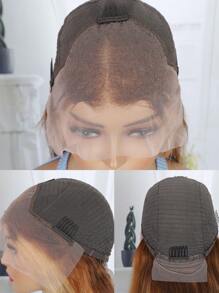 Extra Long Highlight 13X4 Transparent Lace Front Wigs With Baby Hair Pre Plucked Human Hair Wigs Top Quality For Women - SP4/27 - View 6