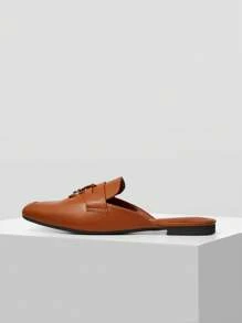 MOTF PREMIUM BAILARINAS CÓMODAS DE PUNTERA REDONDA SENCILLAS PARA MUJER OTOÑO AÑO NUEVO FERIADO, SAN VALENTÍN - Marrón - Ver 3