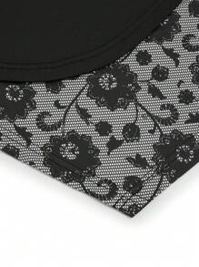 EMERY ROSE 2 件大码圆领长袖褶皱上衣和高腰无缝裤套装