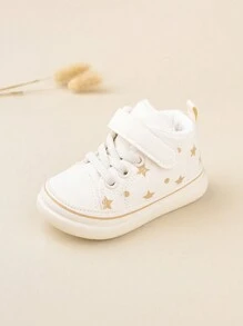 Cozy Pixies 男童時尚卡其色時尚運動鞋,可愛設計,舒適合腳,適合休閒運動 - 彩色 - 查看 4