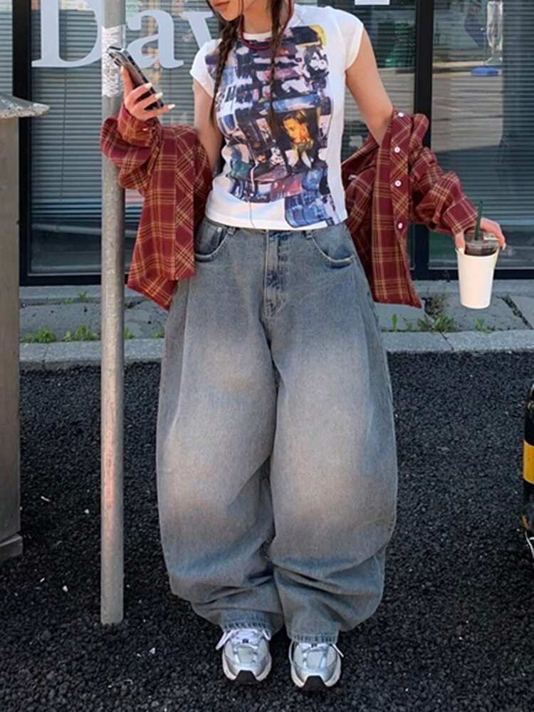 Women's Plaid Loose Collar Spring Autumn Shirt, Suitable For Christmas, Chinese New Year, Spring/Summer/Autumn,Flannels Women,Fall Long Sleeve Top