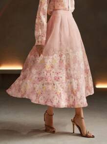 Anewsta 女式度假花卉印花裙