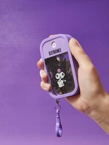 HELLO KITTY AND FRIENDS | SHEIN Cartoon Kuromi Pattern Semi-Transparent Portable Spray Bottle,Valentine's Day - Purple - View 4