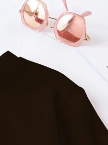 SHEIN LUNE Sweat-shirt ample et décontracté avec imprimé slogan citrouille pour femmes, pour l'automne/hiver