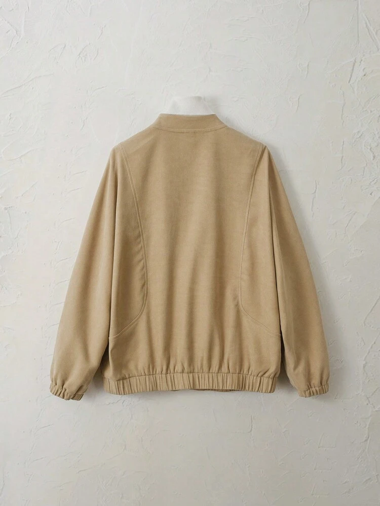 Khaki Fall Tops Work Women Tops Winter Tops Women Blazers Women Coats Going Out Outfits Fall Outfits